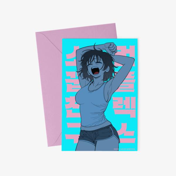 人気ウェブコミック『幼馴染コンプレックス』ハヌル はがきセット韓国 公式グッズ★受注生産のため、通常商品より発送までに時間がかかります。■ 構　成：はがき+封筒■ サイズ：115*175mm■ 生産国：韓国