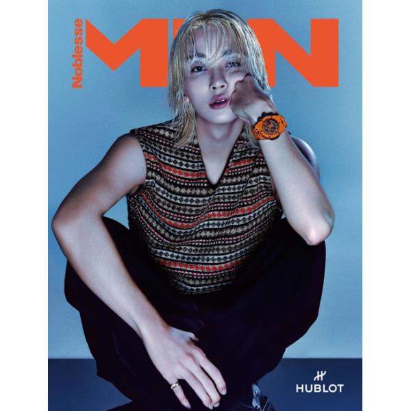 【1834円コーナー】お宝★わけありセール 韓国 雑誌 MEN Noblesse (メンノブレス) 2024年 9月号 (SEVENTEENのジョンハン表紙 Bタイプ)