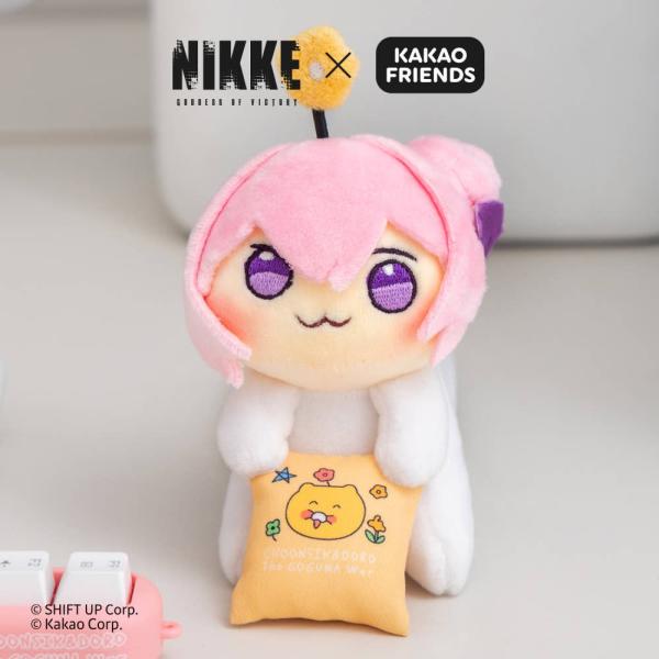 韓国 ゲーム グッズ『勝利の女神：NIKKE × カカオフレンズ Doro デスクトップ人形』公式グッズ
