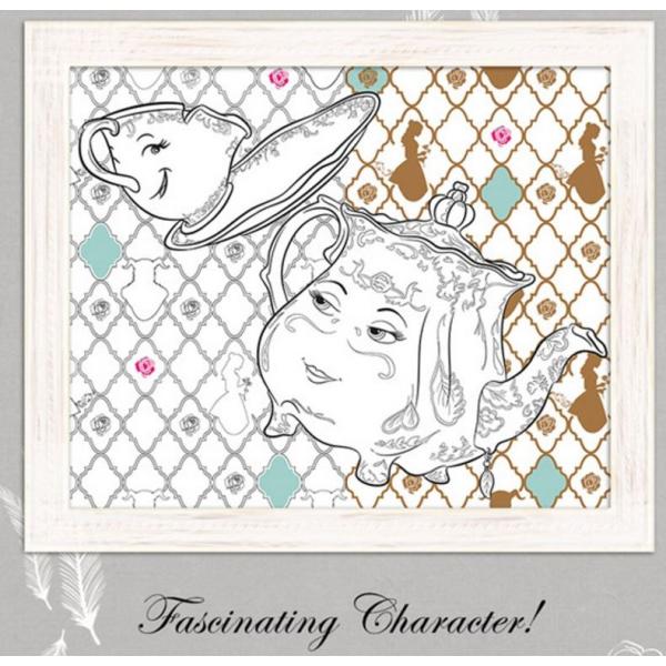 韓国のぬりえ本 ディズニー 美女と野獣 カラーリングブック 大人の塗り絵 Buyee 日本代购平台 产品购物网站大全 Buyee一站式代购 Bot Online