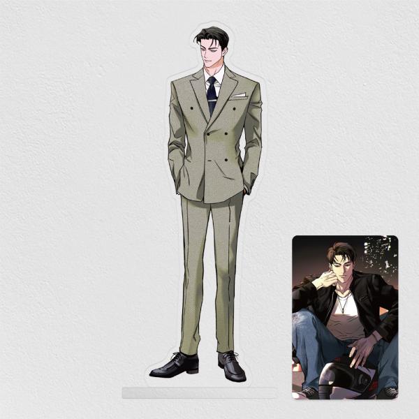 韓国 コミック グッズ『ピザ配達員とゴールドパレス カン・ソアン アクリルスタンド』公式グッズ