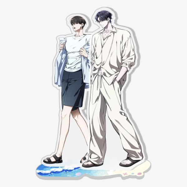 （予約11月韓国発売予定）韓国 コミック グッズ『ハンターは静かに暮らしたい “Summer in Thailand” アクリルスタンド』公式グッズ
