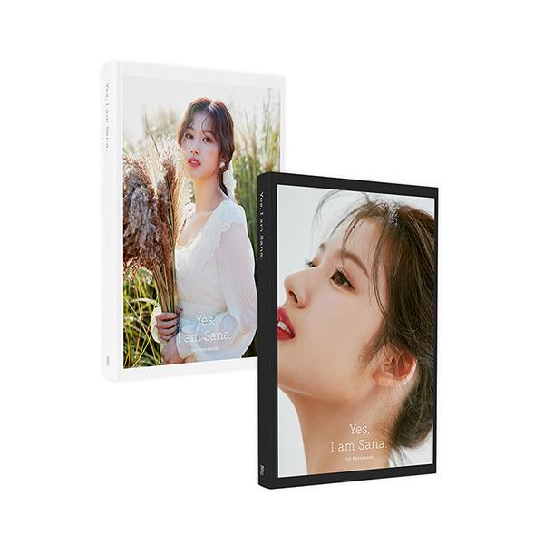 韓国語 写真集 TWICE サナ 1ST PHOTOBOOK『Yes, I am Sana.』[Black