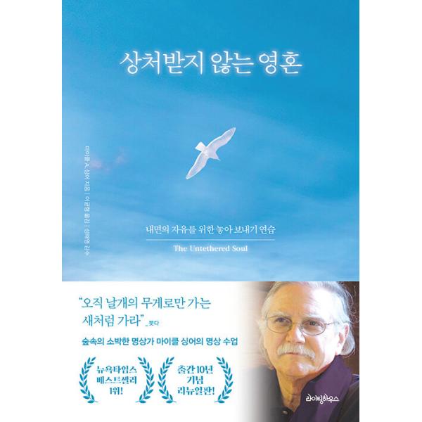 韓国語 人文学 本 『傷つかない魂 (10周年記念版) - 内面の自由のための手放す練習』 著：マイケル・A・シンガー（『The Untethered Soul』韓国版）