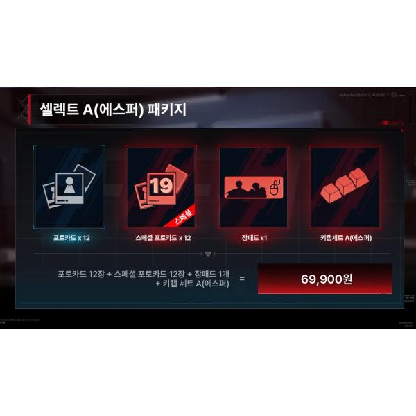 韓国 ゲーム グッズ『ZERO WAKE GATES セレクトA』公式グッズ