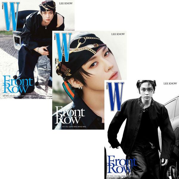 [3種セット] 韓国 雑誌 W (ダブリュー) 2026年 11月号 (Stray Kidsリノ表紙3種セット)