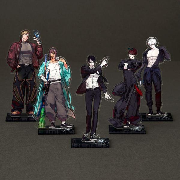 人気ウェブコミック『コードネーム：バッドロー』LD アクリル スタンド（5種類から一つ選択）韓国 公式グッズ■ 構　成：アクリル スタンド1種■ サイズ：画像参照■ 素　材：ACRYLIC■ 製造国：韓国■ 選　択：1.バッドロー2.シモン...