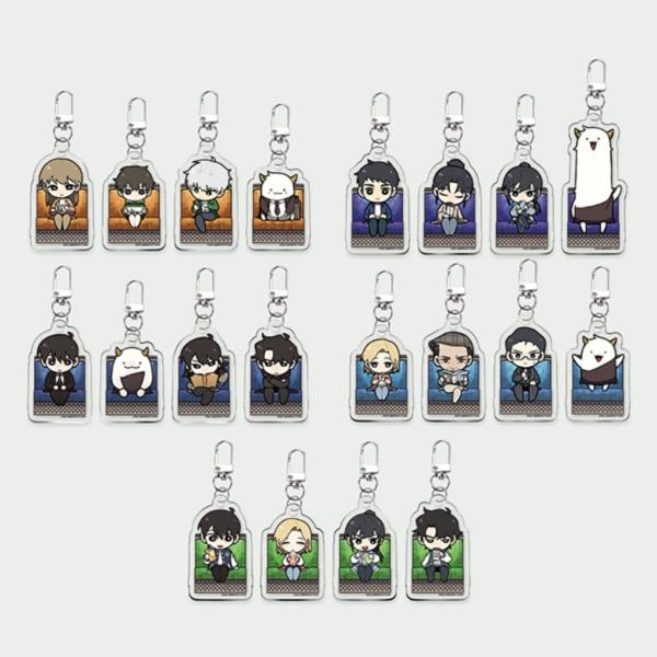 韓国 コミック グッズ『全知的な読者の視点から キャラクター アクリル キーリング（19種類から一つ選択）』公式グッズ