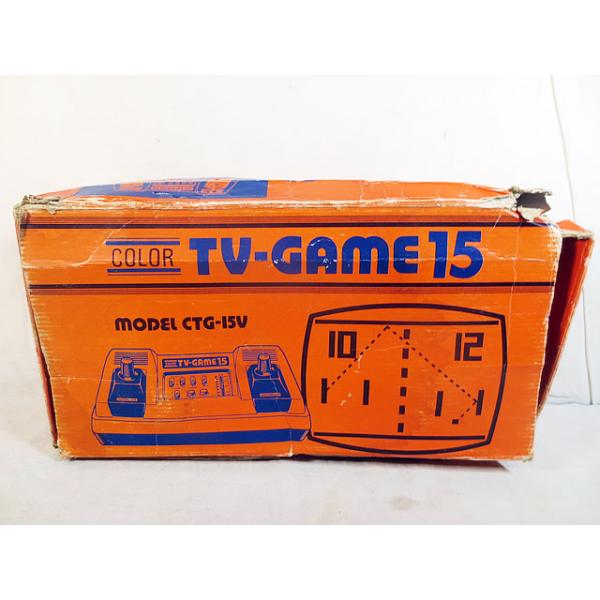 【任天堂】TV-GAME15 CTG-15V 任天堂 カラー テレビゲーム 15 COLOR TV-GAME15 CTG-15V : 虹屋