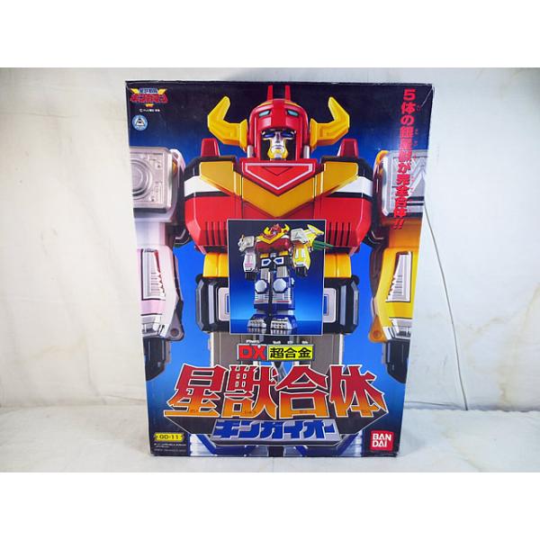 美品 バンダイ DX超合金 星獣戦隊ギンガマン 星獣合体 ギンガイオー GD