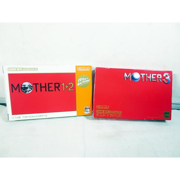 美品 任天堂 GBA ゲームボーイアドバンス MOTHER 1＋2 MOTHER 3 セット