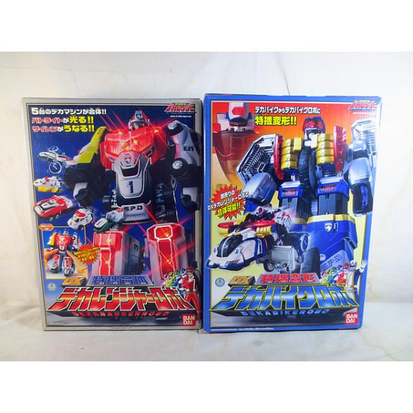 美品 バンダイ 特捜戦隊デカレンジャー デカレンジャーロボ デカ