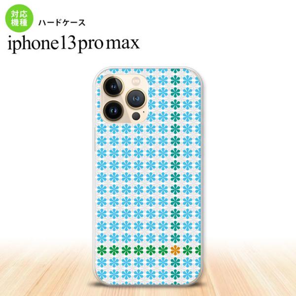 iPhone13ProMax iPhone13 Pro Max ケース ハードケース 花十時 青  nk-i13pm-1355