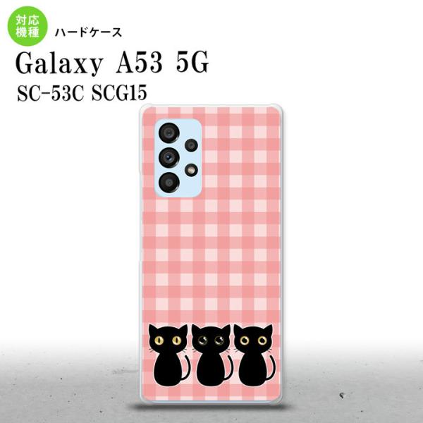 SC-53C SCG015 Galaxy A53 5G X}zP[X wʃP[X n[hP[X L CXg sN  nk-a53-1137