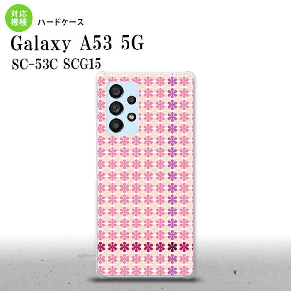 SC-53C SCG015 Galaxy A53 5G X}zP[X wʃP[X n[hP[X ԏ\ L[g sN  nk-a53-1351