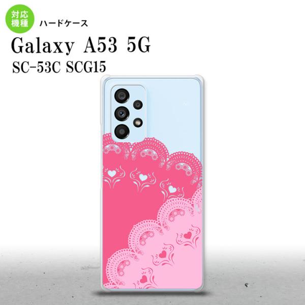 SC-53C SCG015 Galaxy A53 5G X}zP[X wʃP[X n[hP[X [X B sN  nk-a53-727