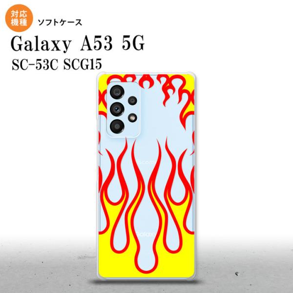 SC-53C SCG015 Galaxy A53 5G X}zP[X wʃP[X\tgP[X t@C[  NA   nk-a53-tp1311