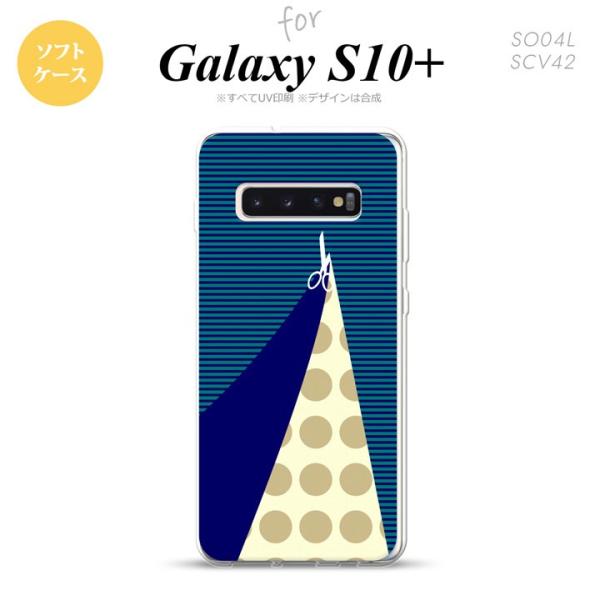 SC-04L SCV42 Galaxy S10+ X}zP[X \tgP[X ͂   nk-s10p-tp1347