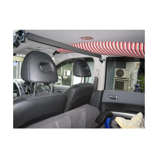 豪華で新しい サーフボード 中積み ベルト穴にネジ留めタイプ 旧エクストレイル 車内キャリア 旧エクストレイルにボードを載せるならこちら スノーボード インテリアバー 脚立 スノーボード