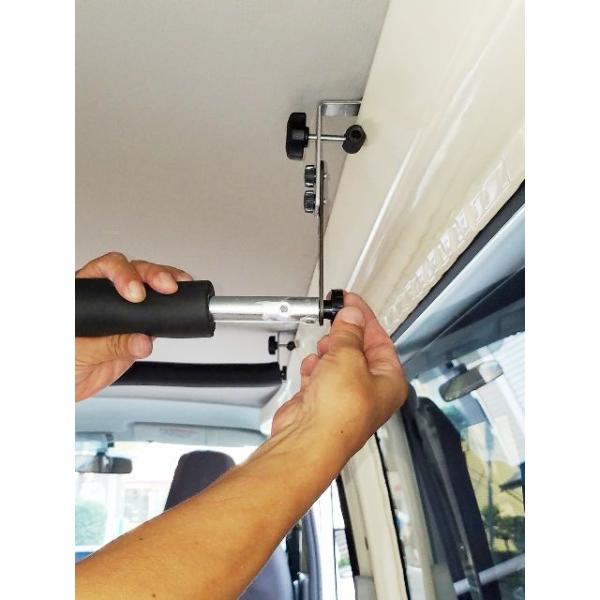 車内キャリア 0系ハイエースdx 穴開け加工なし 工具なし 着脱かんたん ボード 脚立 中積み ラック Buyee Buyee 日本の通販商品 オークションの代理入札 代理購入