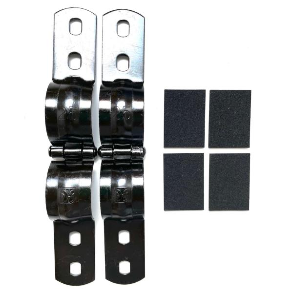 手すり固定金具 2穴 内径32ミリ (2個 / 1セット/代引き不可) 太い