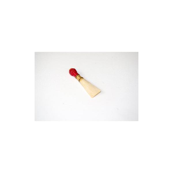 商品仕様コントラファゴット完成リード　糸：赤　硬さ：M