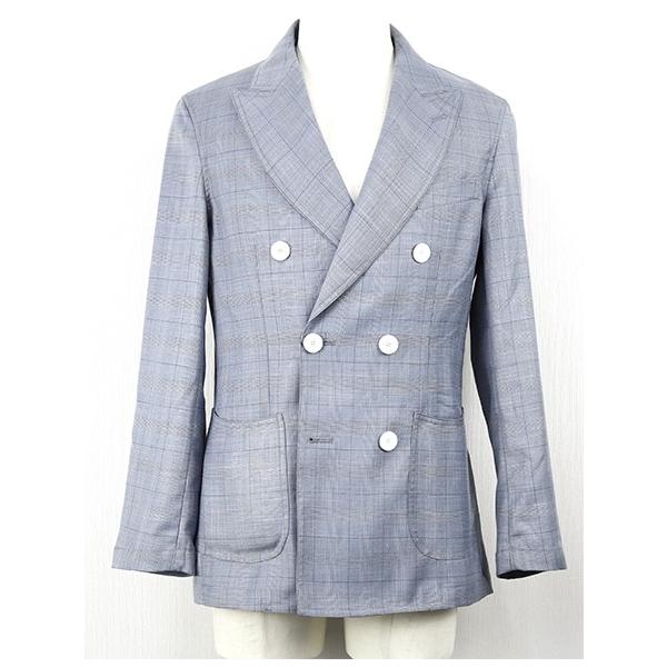 メンズ春夏ダブルジャケット グレー グレンチェック 40代 50代 ダブル テーラード 紳士 Jacket Buyee Buyee Japanese Proxy Service Buy From Japan Bot Online