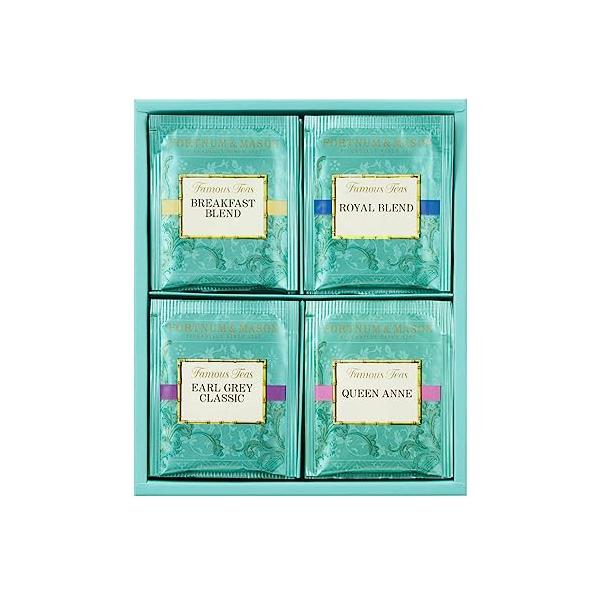 他サイト： フォートナム＆メイソン ティーバッグ詰合せ ギフトセット 紅茶 4種類×4袋 16個入りの商品画像