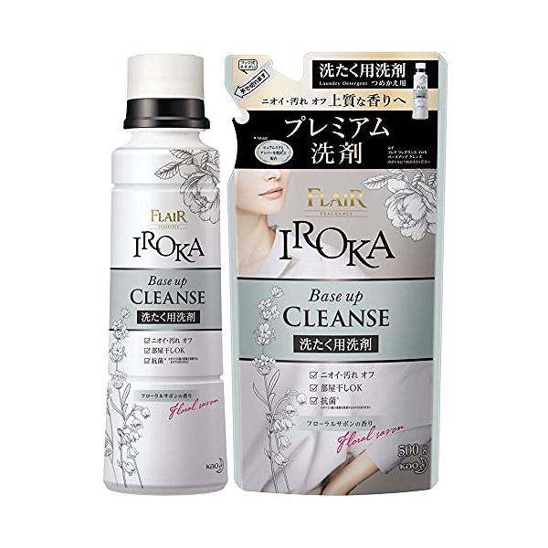 フレアフレグランス IROKA べースアップクレンズ 詰替用 500g×16個 まとめ買い】フレアフレグランスIROKA ベースアップクレンズ