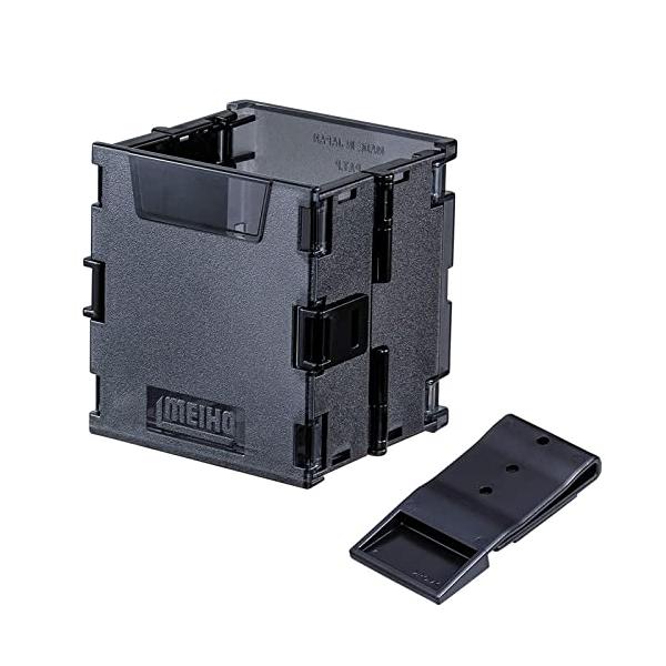 他サイト： 明邦(Meiho) オリコンドリンクホルダーBM クリアブラックの商品画像