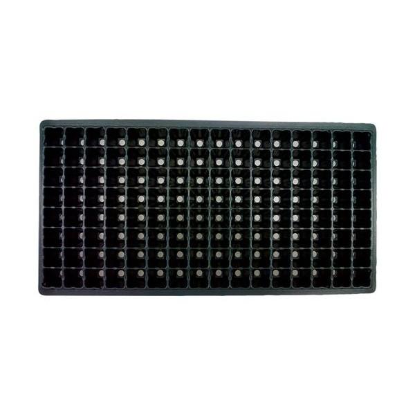 リブ付のプラグトレーです。128穴口径28.5mm　　縦280mm×横545mm×深さ44mm