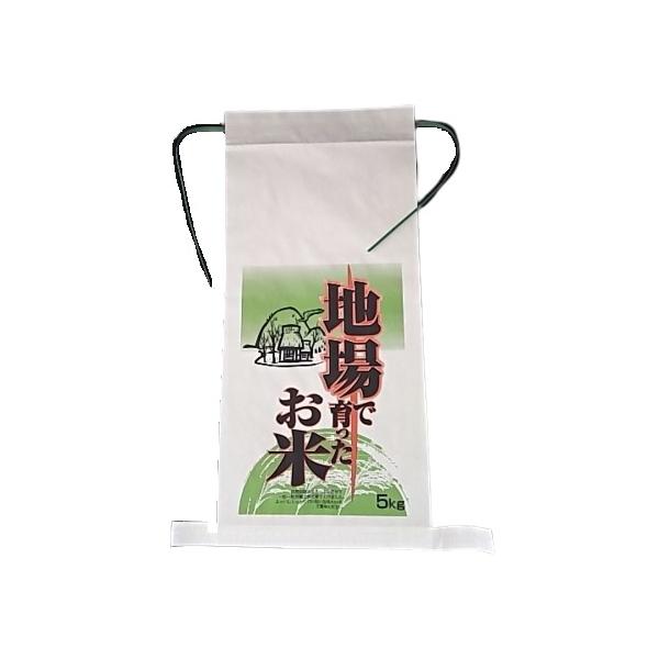 白クラフト カラーひも付 底ミシン 窓なし米袋のみの商品です