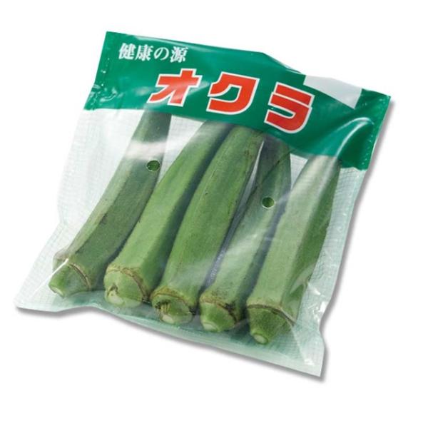 鮮度保持フィルムに通気性の良いメッシュ構造の素材「ワリフ」を貼り合わせ、新鮮さを保つ効果を持たせました。表面２箇所に通気穴があいています。