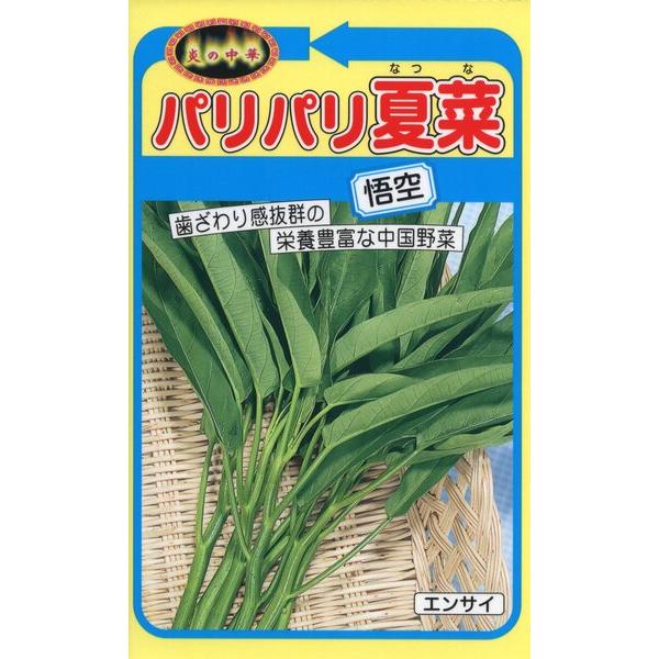 ナツナの種 パリパリ夏菜 18ml 品番6531 種子 たね