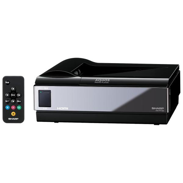 SHARP AQUOS フォトプレーヤー HN-PP100 ブラック HN-PP100-B