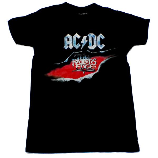 AC/DC】エーシーディーシー「THE RAZORS EDGE」Tシャツ : NO-REMORSE