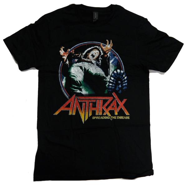 ANTHRAX】アンスラックス「SPREADING VIGNETTE」Tシャツ : NO-REMORSE