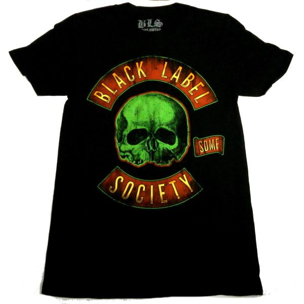 BLACK LABEL SOCIETY】ブラックレーベルソサエティー「GREEN SKULL」T