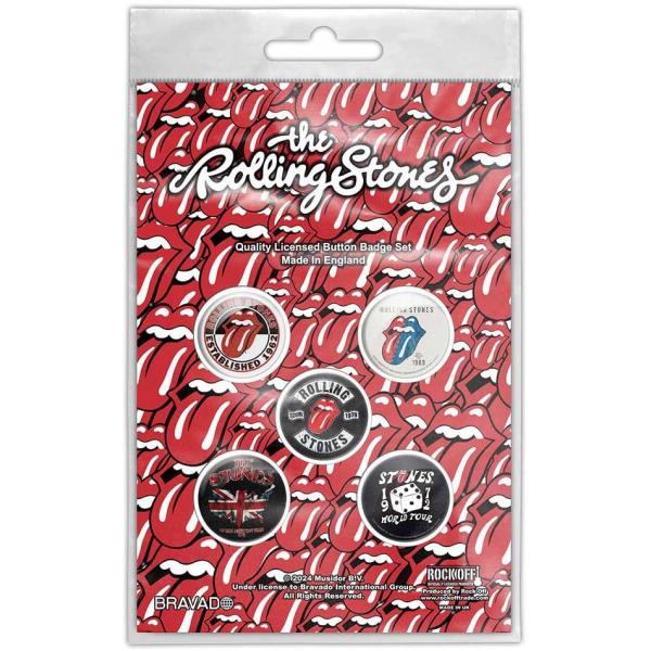THE ROLLING STONES】ローリングストーンズ「TOUR COLLECTION」ボタン
