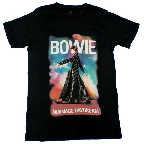 美品　デヴィッド・ボウイ　Moonage Daydream Tシャツ　黒　ＸＬ DAVID BOWIE】デヴィッド・ボウイ「MOONAGE DAYDREAM」Tシャツ : NO