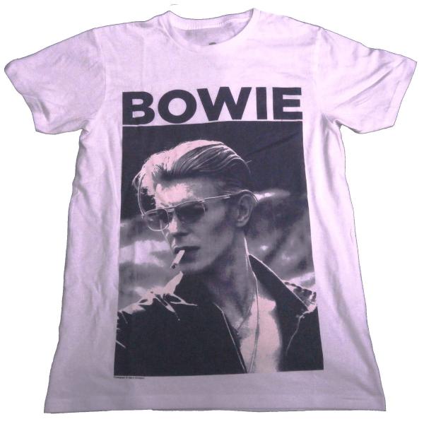 【DAVID BOWIE】デヴィッド・ボウイ「SMOKE PHOTO」Tシャツ