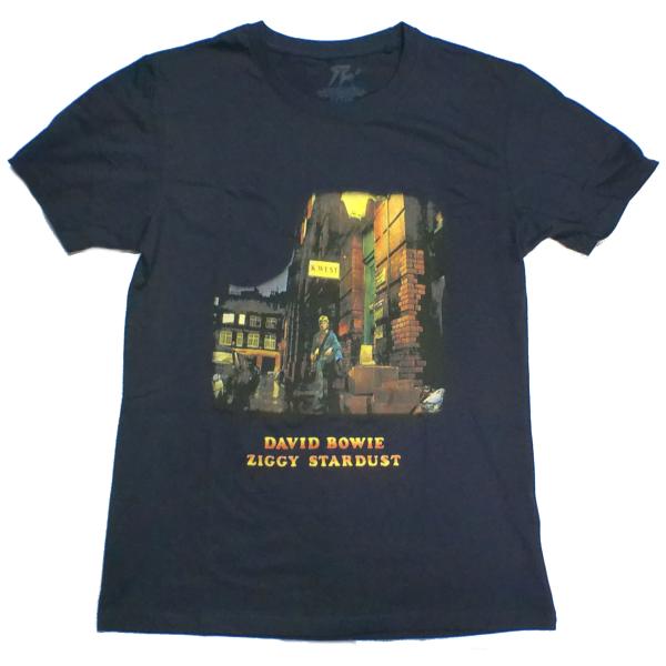 DAVID BOWIE】デヴィッド・ボウイ「ZIGGY STARDUST」Tシャツ : NO