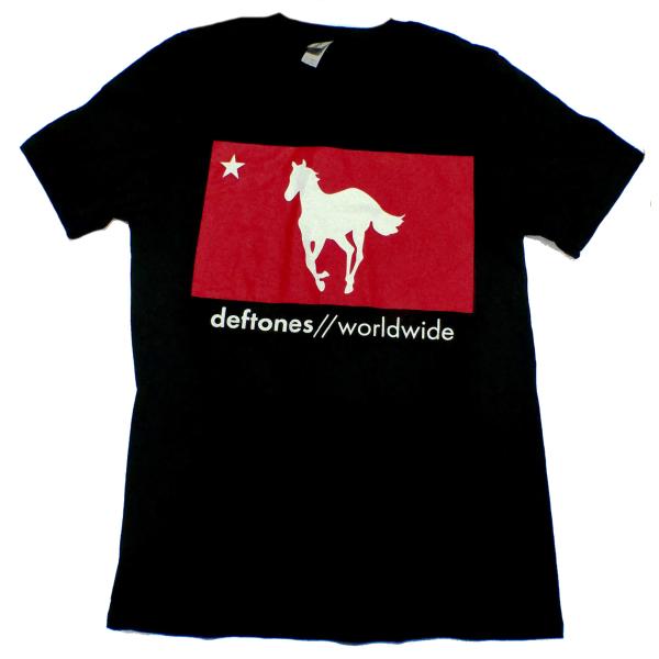 DEFTONES】デフトーンズ「WHITE PONY WORLDWIDE」Tシャツ : NO-REMORSE