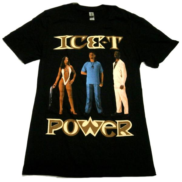 【美品】ICE-T グラフィック Tシャツ Lサイズ　ブラック　USA製 ICE-T】アイスT「POWER」Tシャツ : NO-REMORSE - 通販 - Yahoo