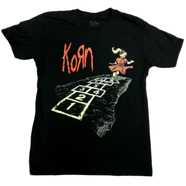 KORN】コーン「FOLLOW THE LEADER HOPSCOTCH BLACK」Tシャツ : NO