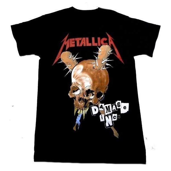 METALLICA】メタリカ「DAMAGE INC」Tシャツ : NO-REMORSE - 通販