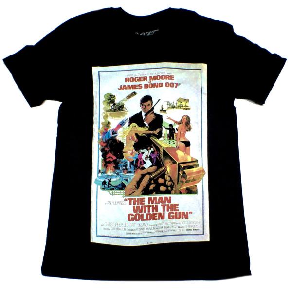 JAMES BOND 007】ジェームズボンド007「黄金銃を持つ男」Tシャツ : NO 