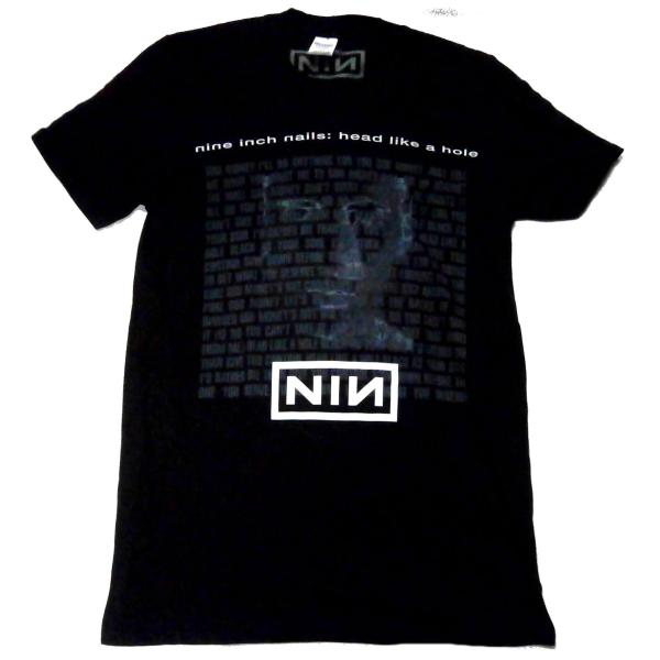 【NINE INCH NAILS】ナインインチネイルズ「HEAD LIKE A HOLE」Tシャツ