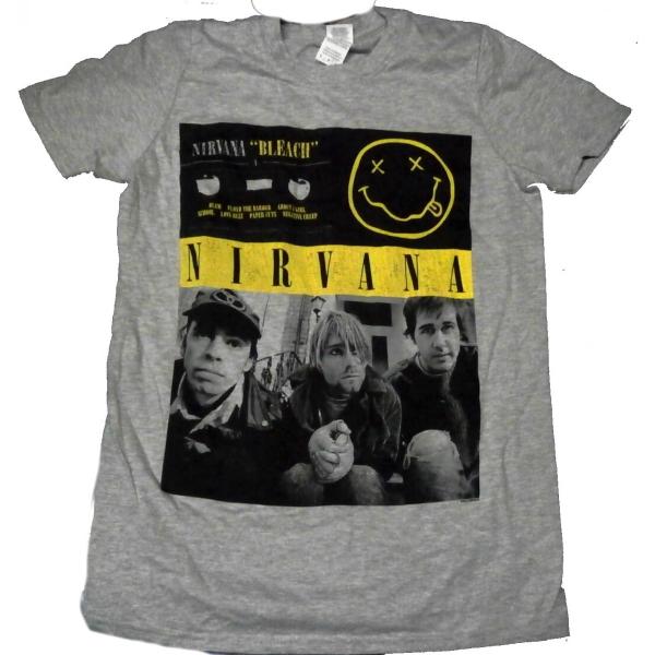 NIRVANA「BLEACH PHOTO」Tシャツ : NO-REMORSE - 通販 - Yahoo