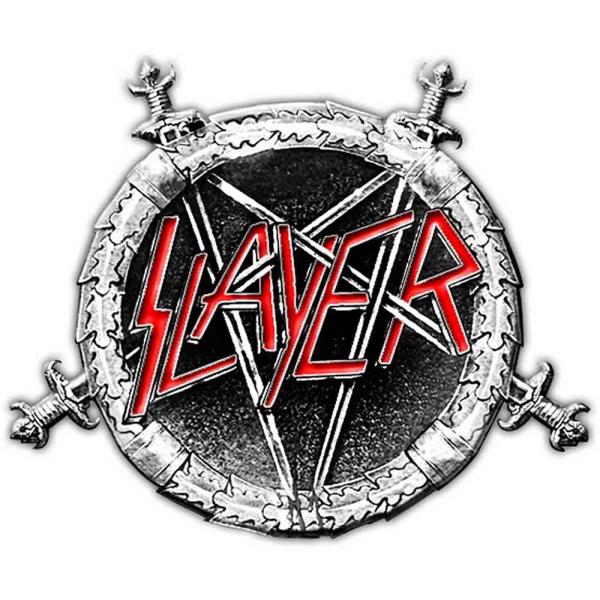 SLAYER】スレイヤー「PENTAGRAM」メタルピンバッジ : NO-REMORSE 